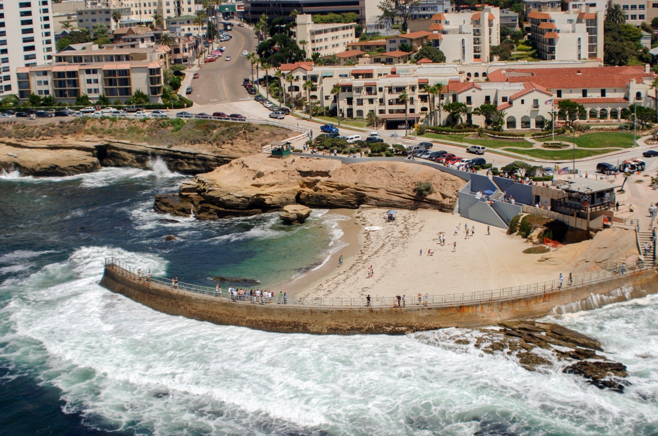 Aerial View of Children's Pool Beach